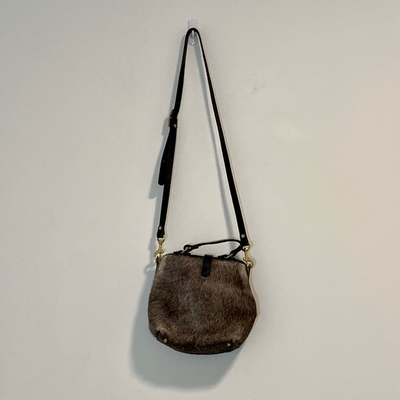 Uppdoo Wonder L Bag - Salt and Pepper Haircalf - Picture 4 of 11